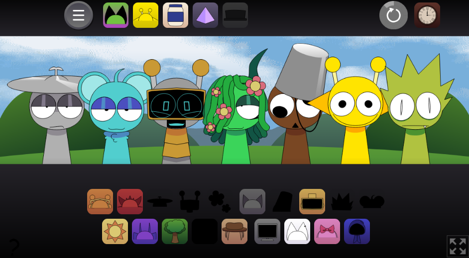 Sprunki Simon's Realm Game Screenshot